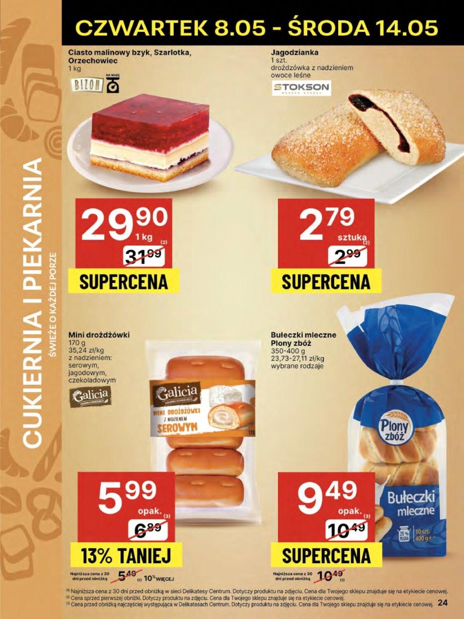 Gazetka promocyjna Delikatesy Centrum str. 24