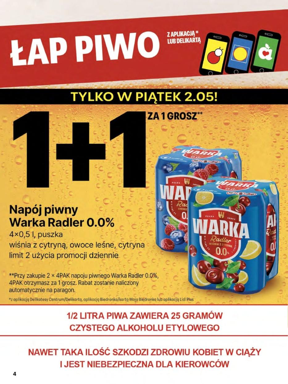 Gazetka promocyjna Delikatesy Centrum str. 4