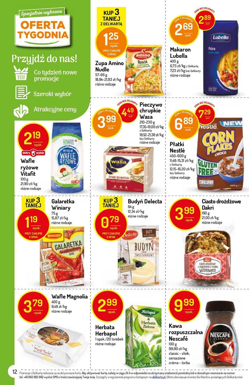 Gazetka promocyjna Delikatesy Centrum str. 12