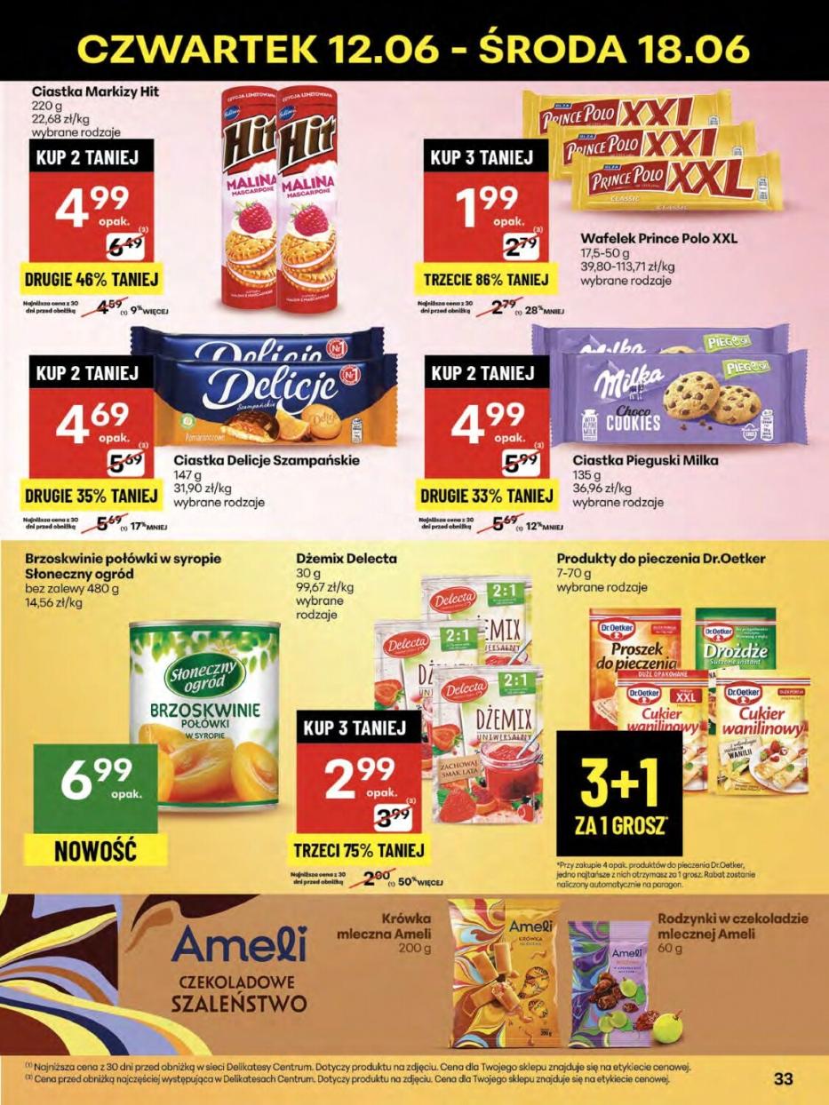 Gazetka promocyjna Delikatesy Centrum str. 33