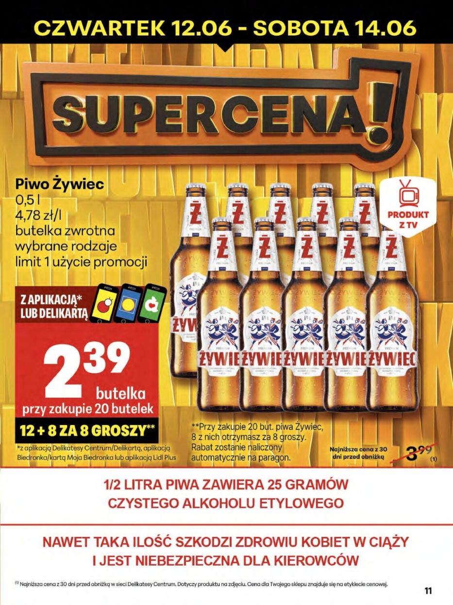 Gazetka promocyjna Delikatesy Centrum str. 11