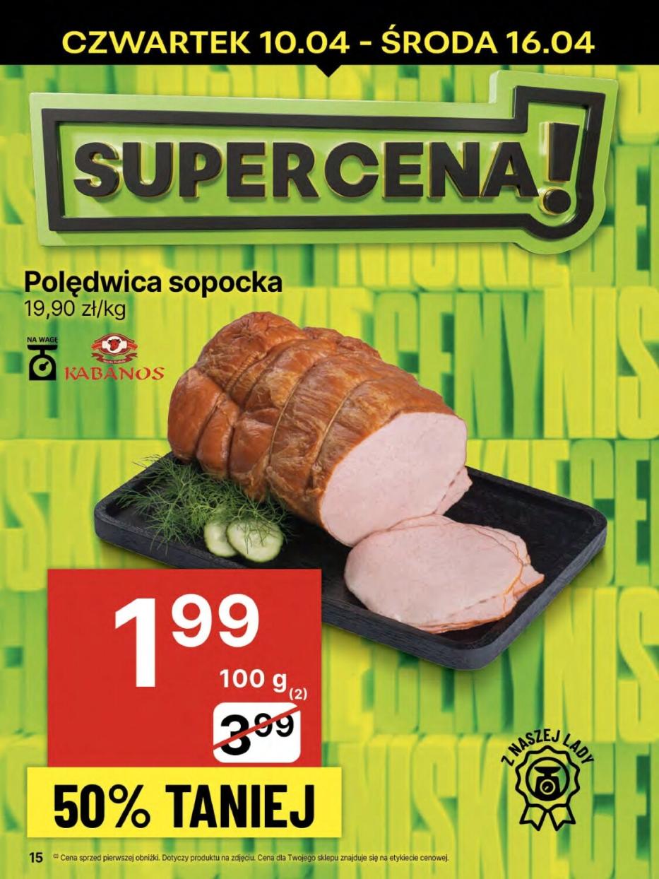 Gazetka promocyjna Delikatesy Centrum str. 15