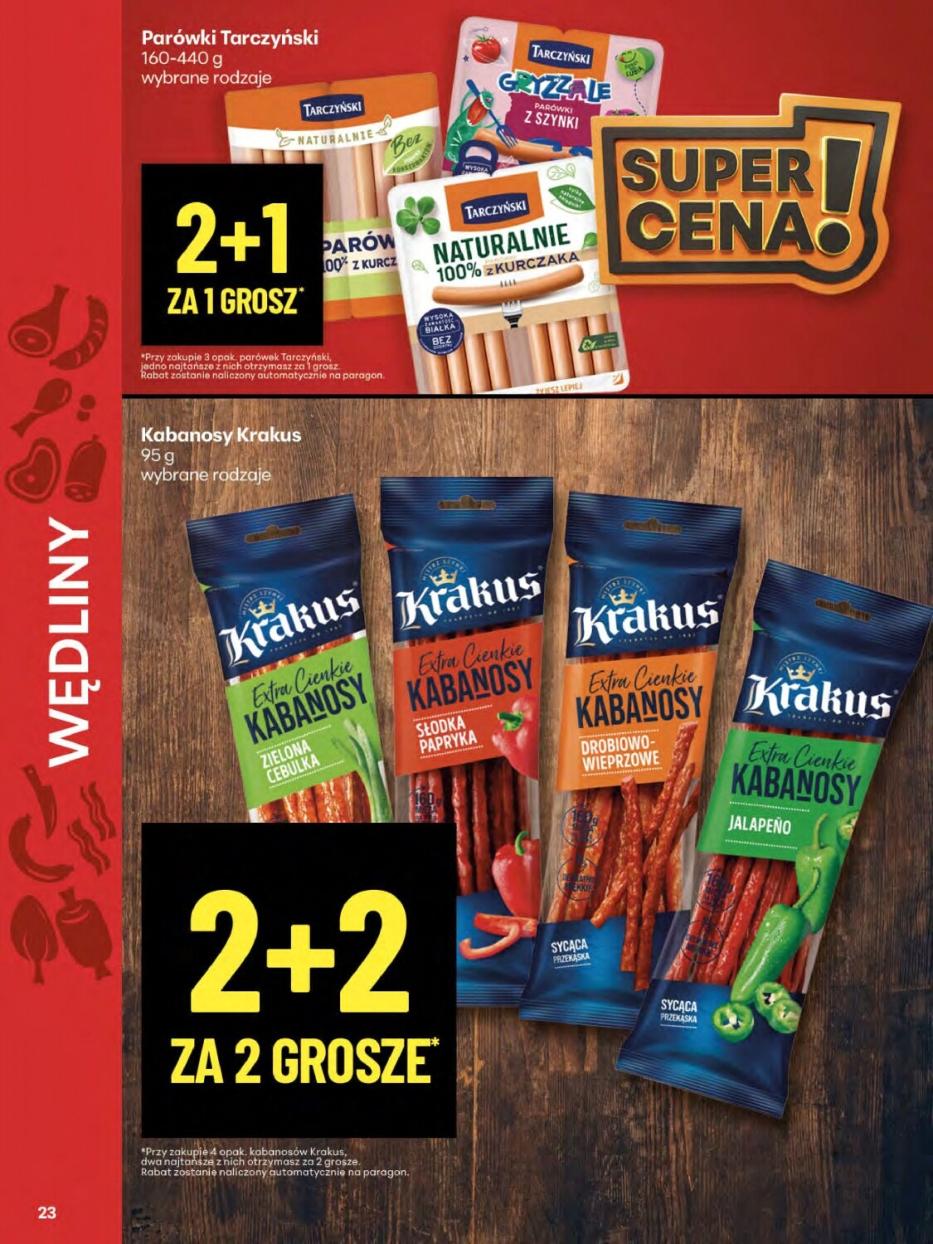 Gazetka promocyjna Delikatesy Centrum str. 23