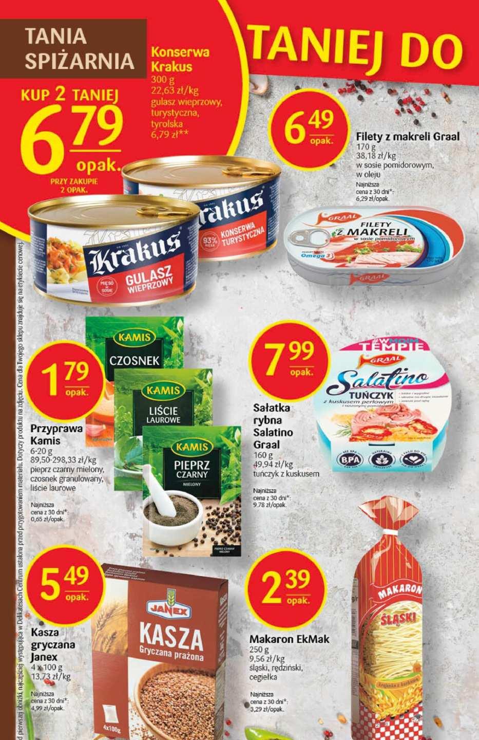 Gazetka promocyjna Delikatesy Centrum str. 20