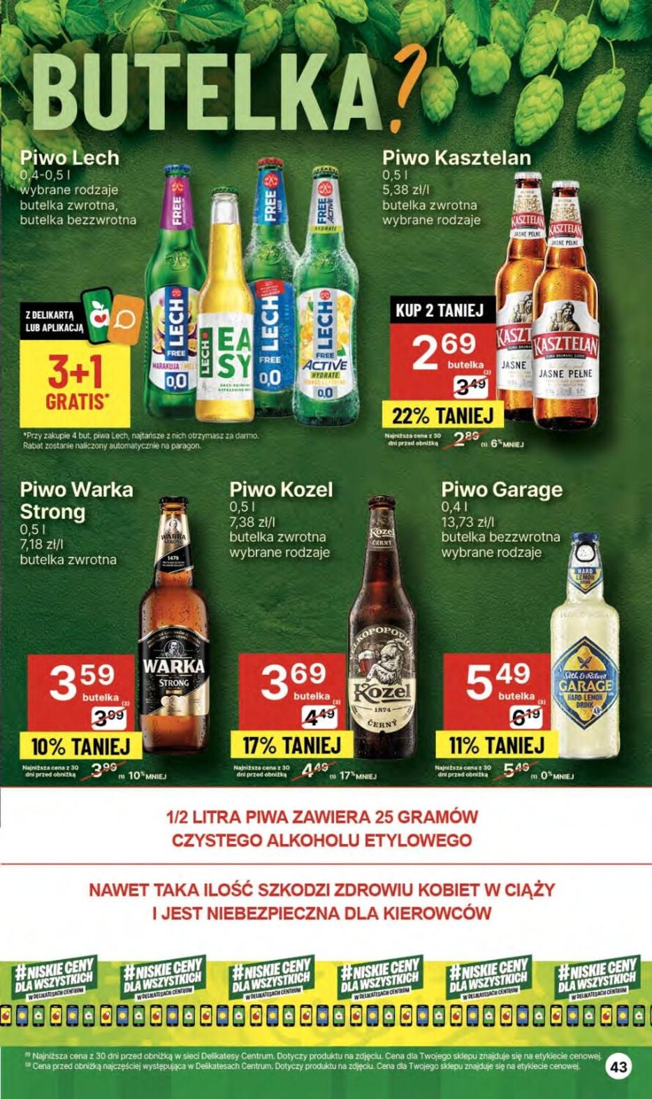 Gazetka promocyjna Delikatesy Centrum str. 43