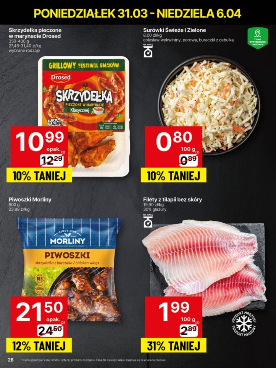 Gazetka promocyjna Delikatesy Centrum str. 28