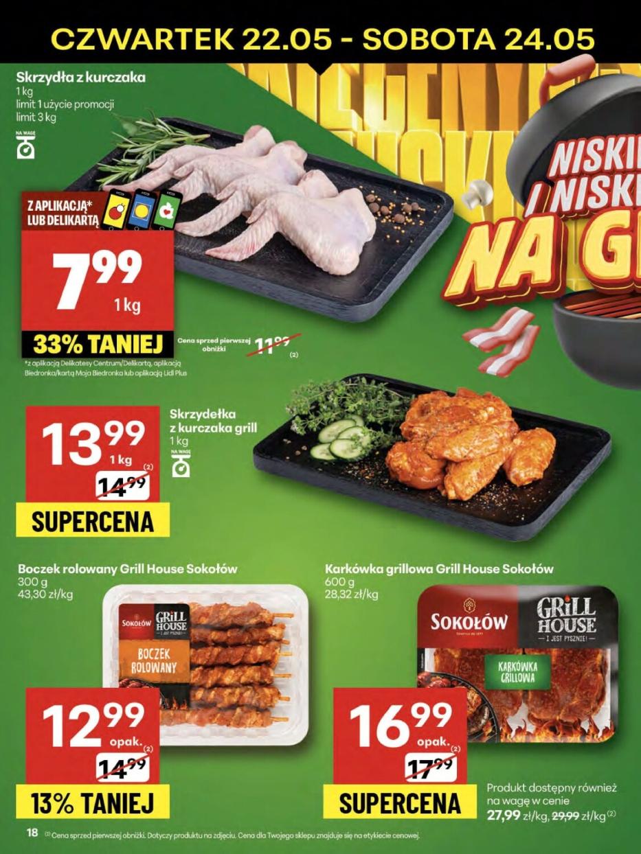 Gazetka promocyjna Delikatesy Centrum str. 18