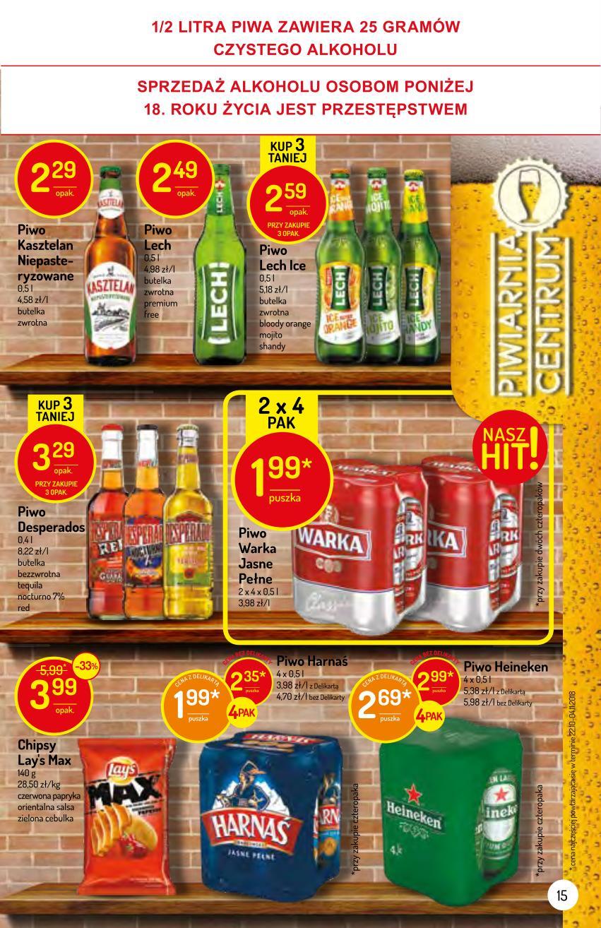 Gazetka promocyjna Delikatesy Centrum str. 15