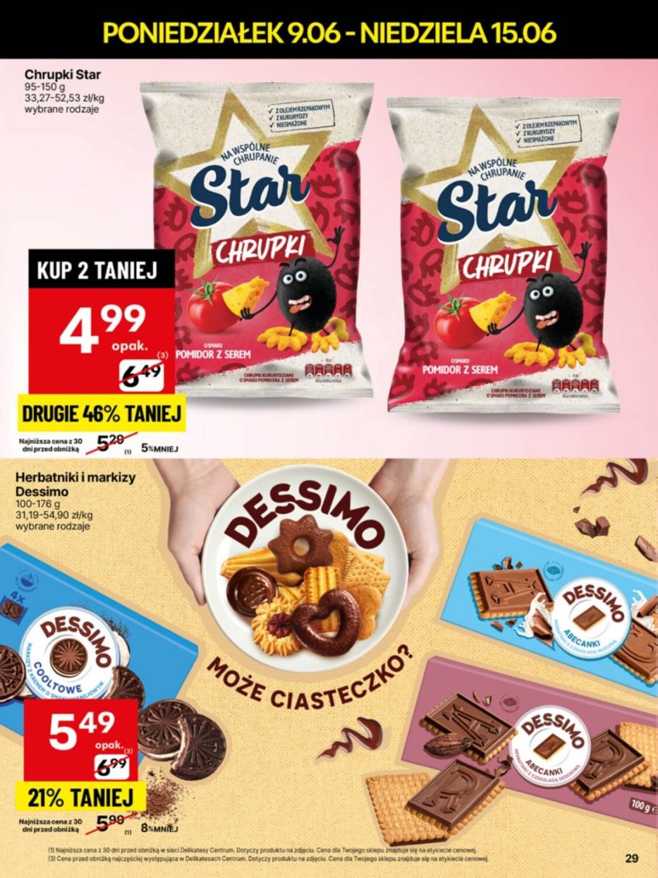 Gazetka promocyjna Delikatesy Centrum str. 29
