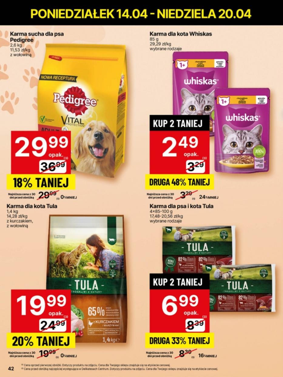 Gazetka promocyjna Delikatesy Centrum str. 42
