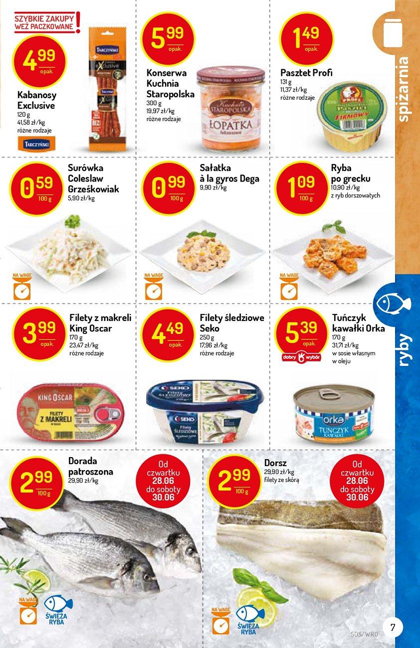 Gazetka promocyjna Delikatesy Centrum str. 7