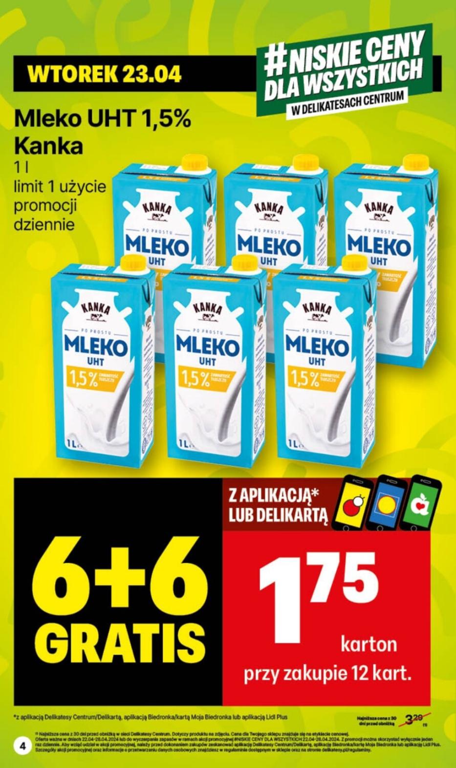 Gazetka promocyjna Delikatesy Centrum str. 4