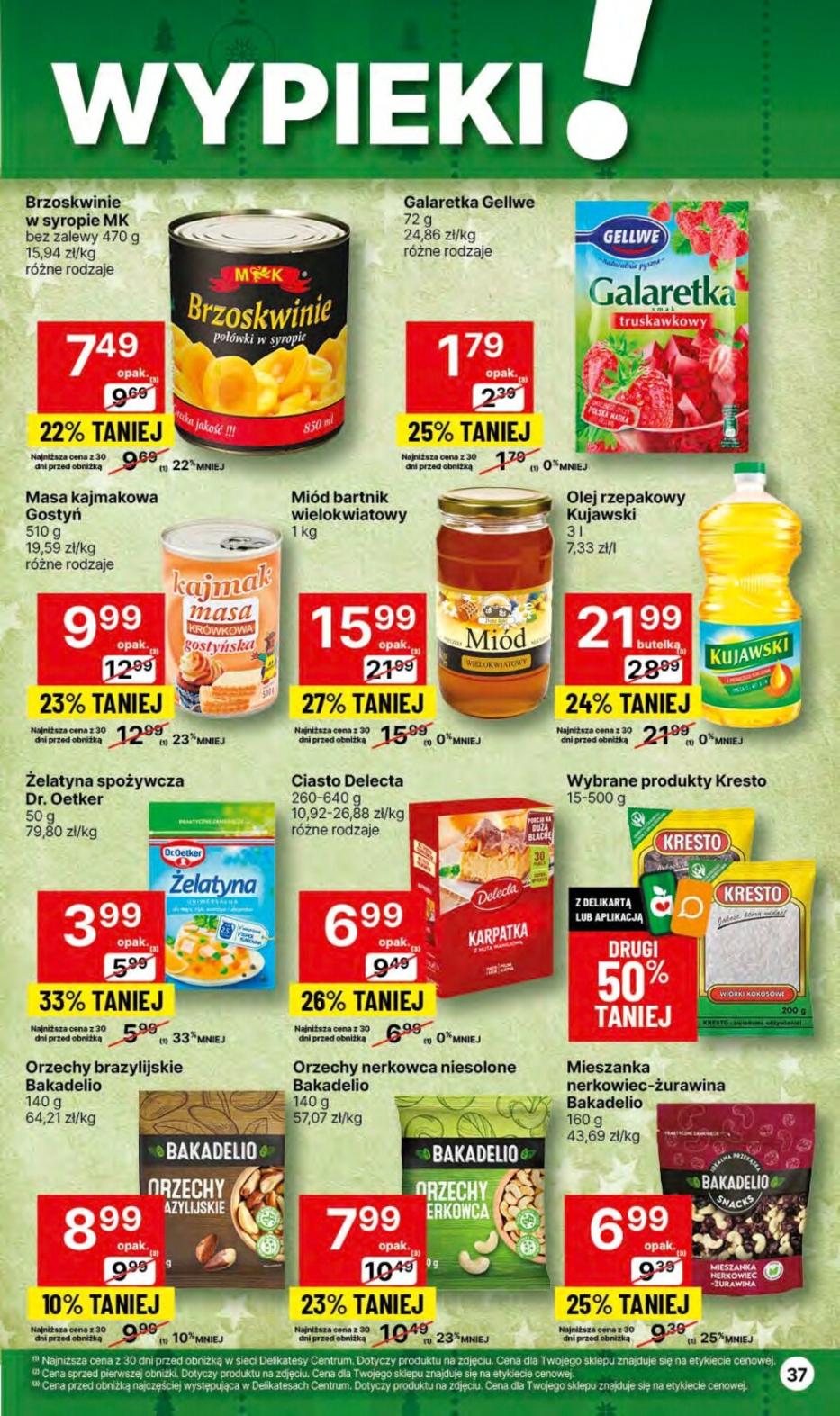Gazetka promocyjna Delikatesy Centrum str. 37