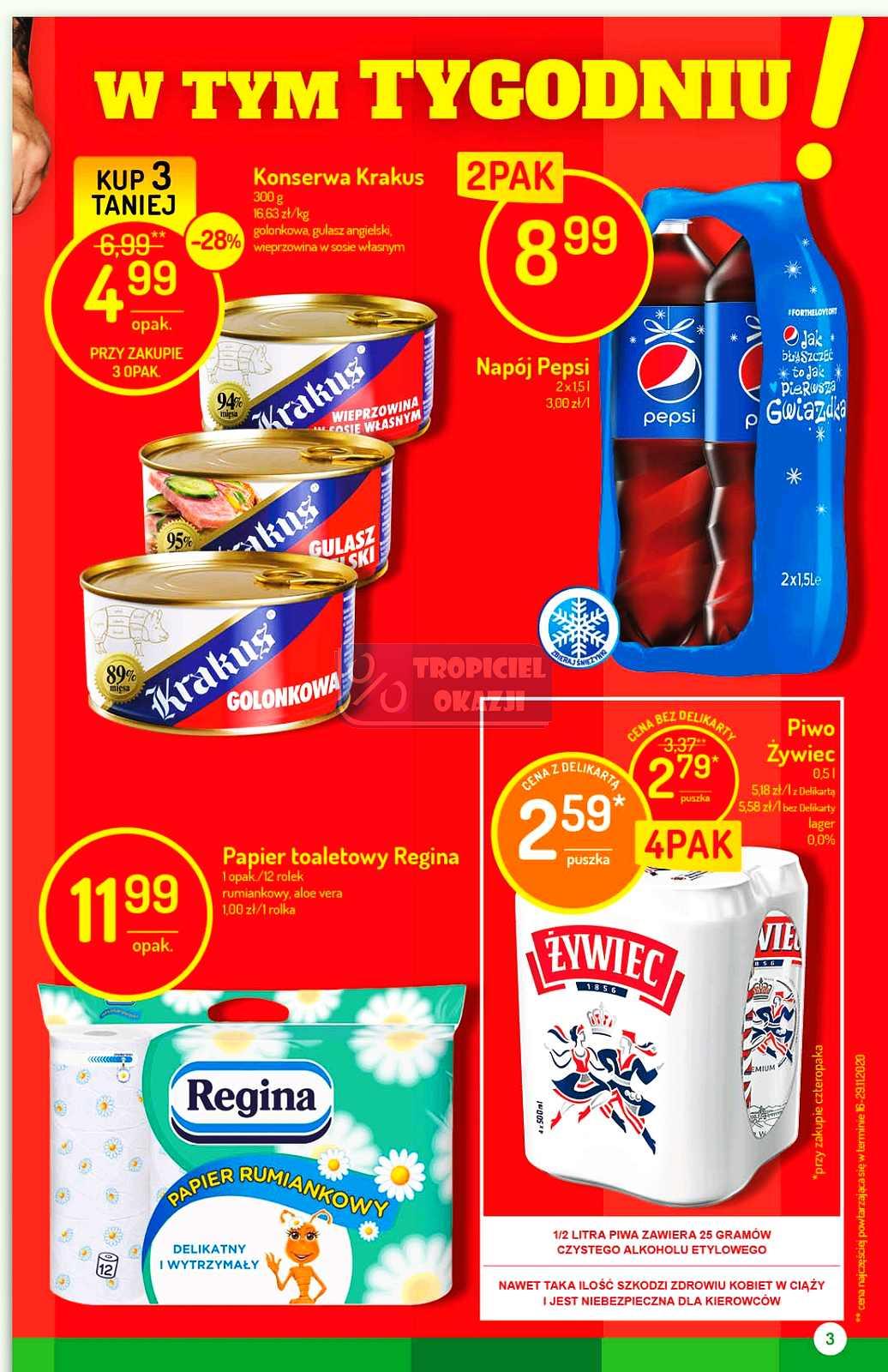 Gazetka promocyjna Delikatesy Centrum str. 3