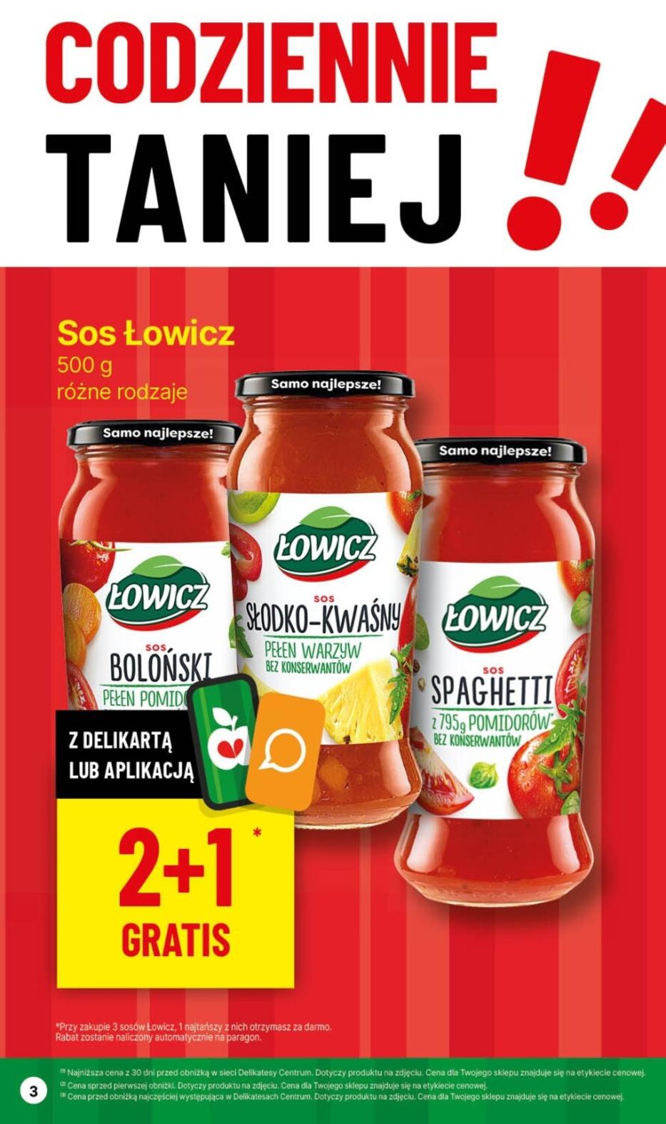 Gazetka promocyjna Delikatesy Centrum str. 3