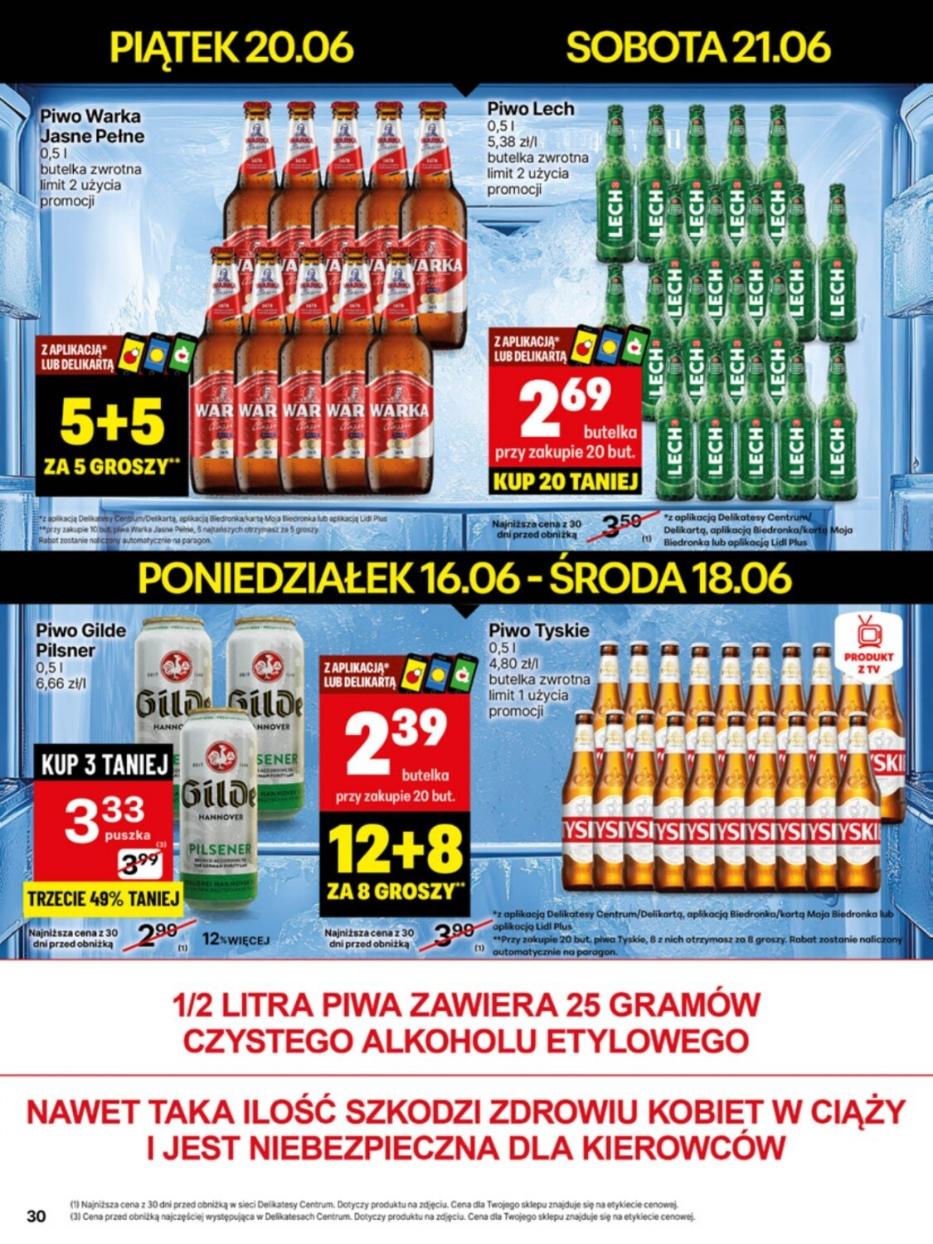 Gazetka promocyjna Delikatesy Centrum str. 30