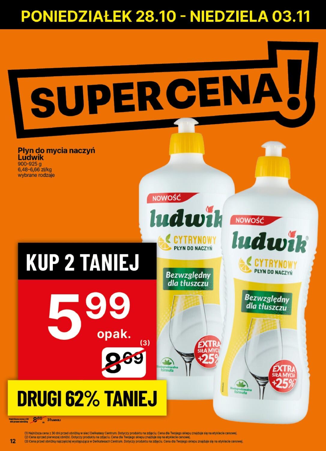 Gazetka promocyjna Delikatesy Centrum str. 12