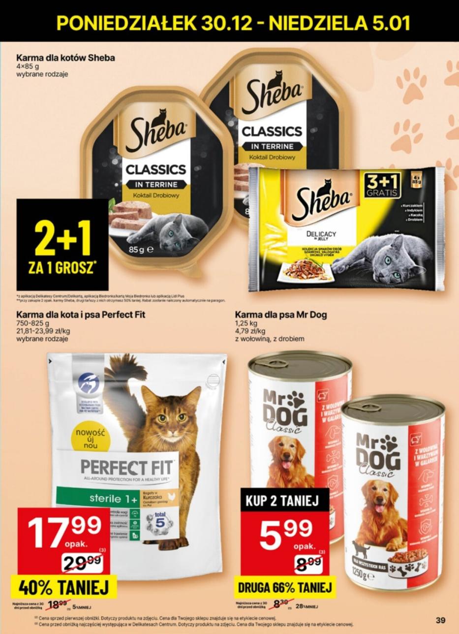 Gazetka promocyjna Delikatesy Centrum str. 39