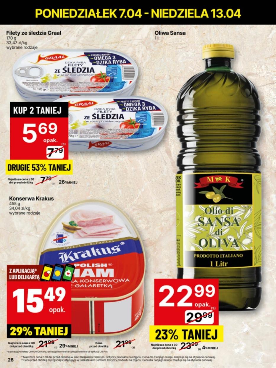 Gazetka promocyjna Delikatesy Centrum str. 26