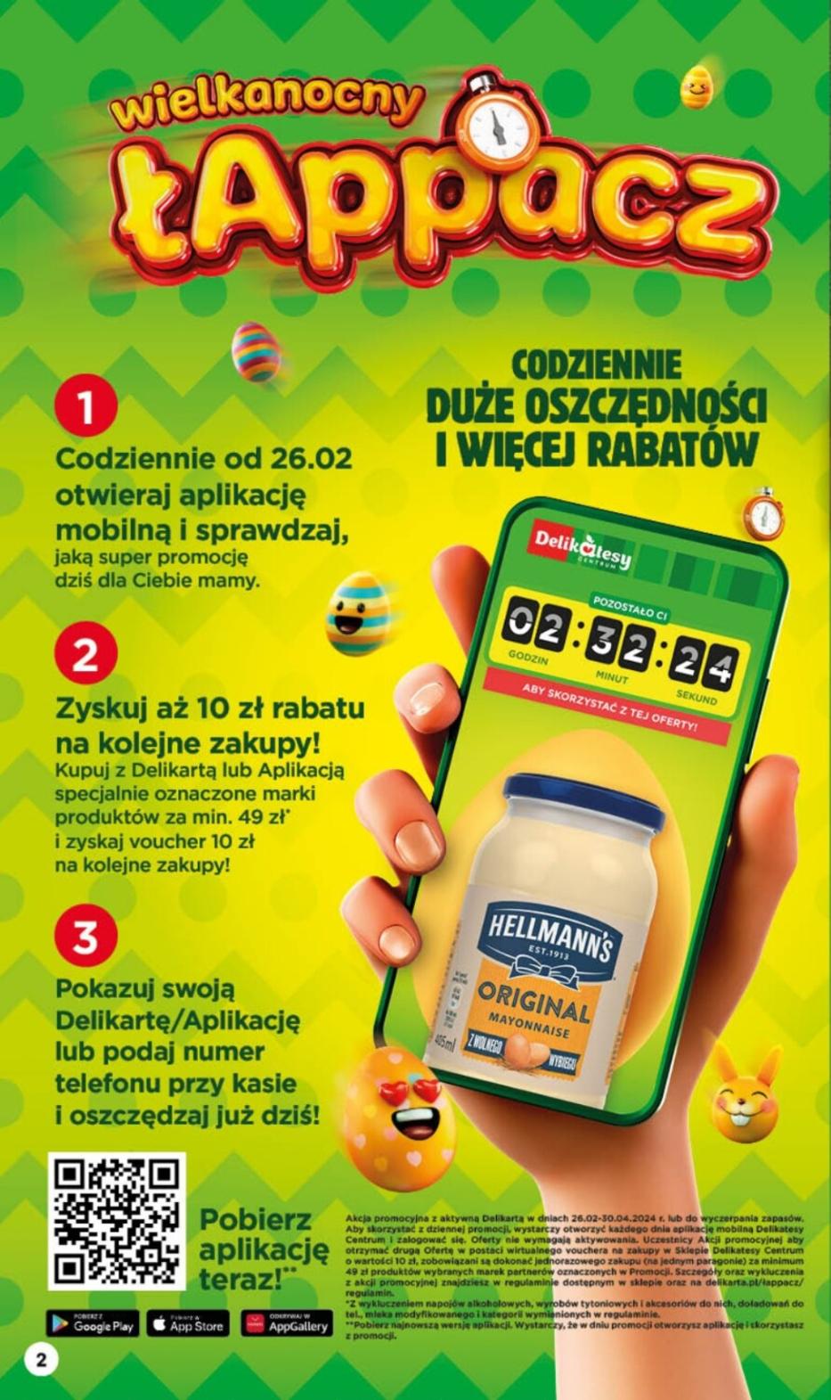 Gazetka promocyjna Delikatesy Centrum str. 2