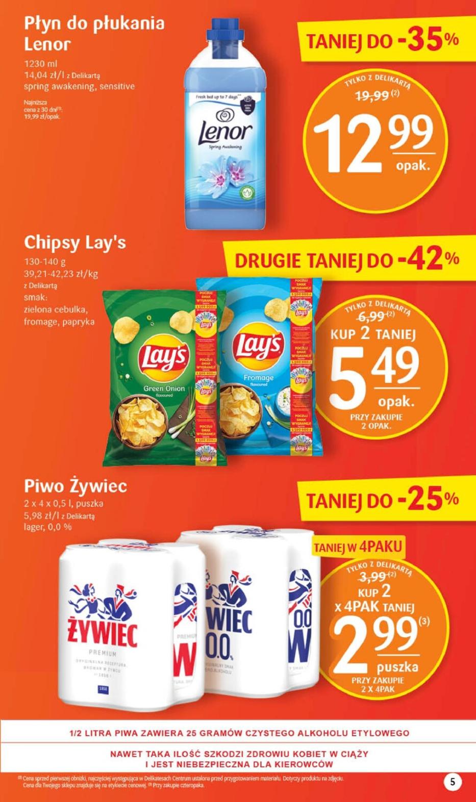Gazetka promocyjna Delikatesy Centrum str. 5