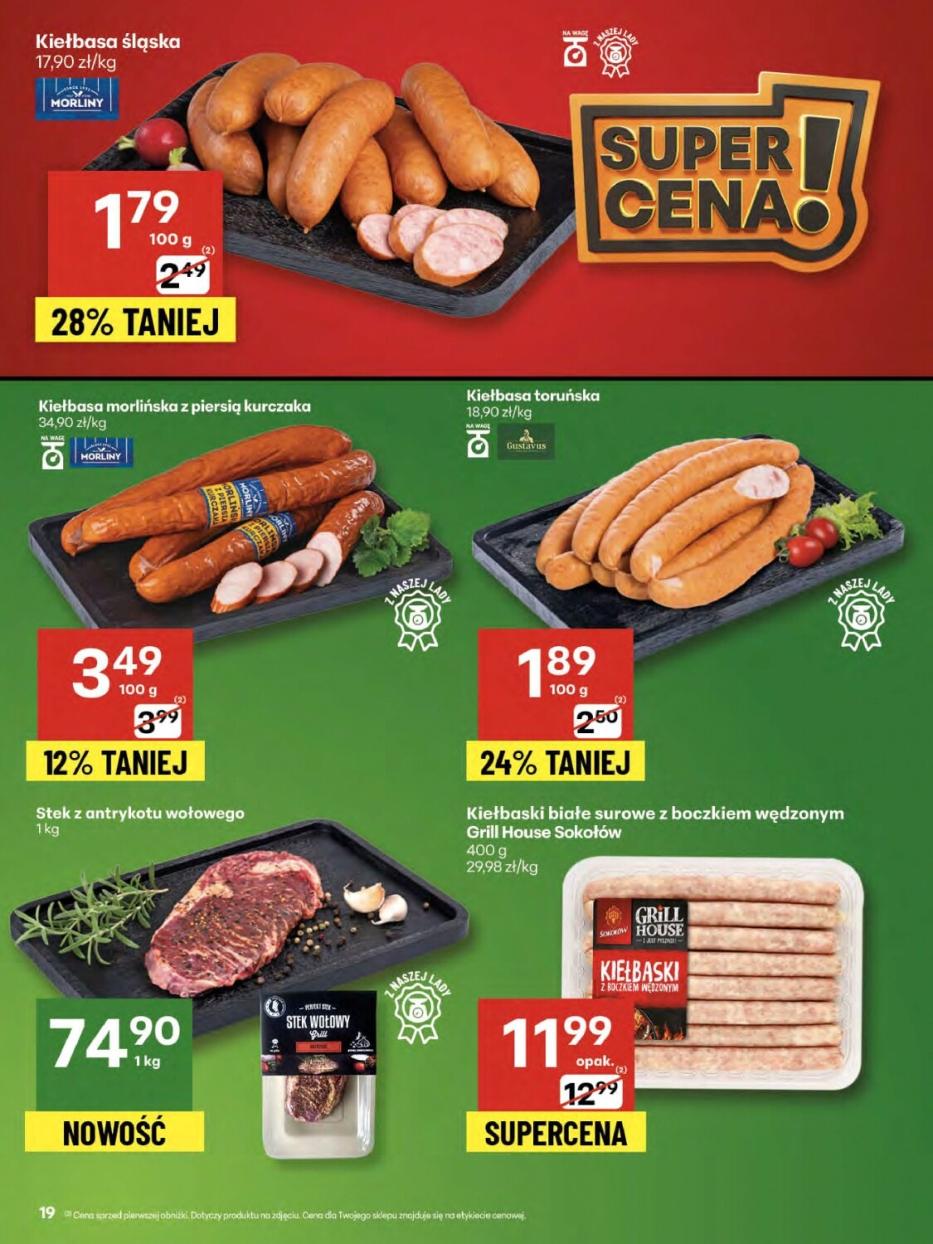 Gazetka promocyjna Delikatesy Centrum str. 19