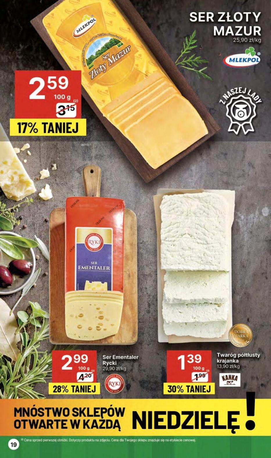 Gazetka promocyjna Delikatesy Centrum str. 19