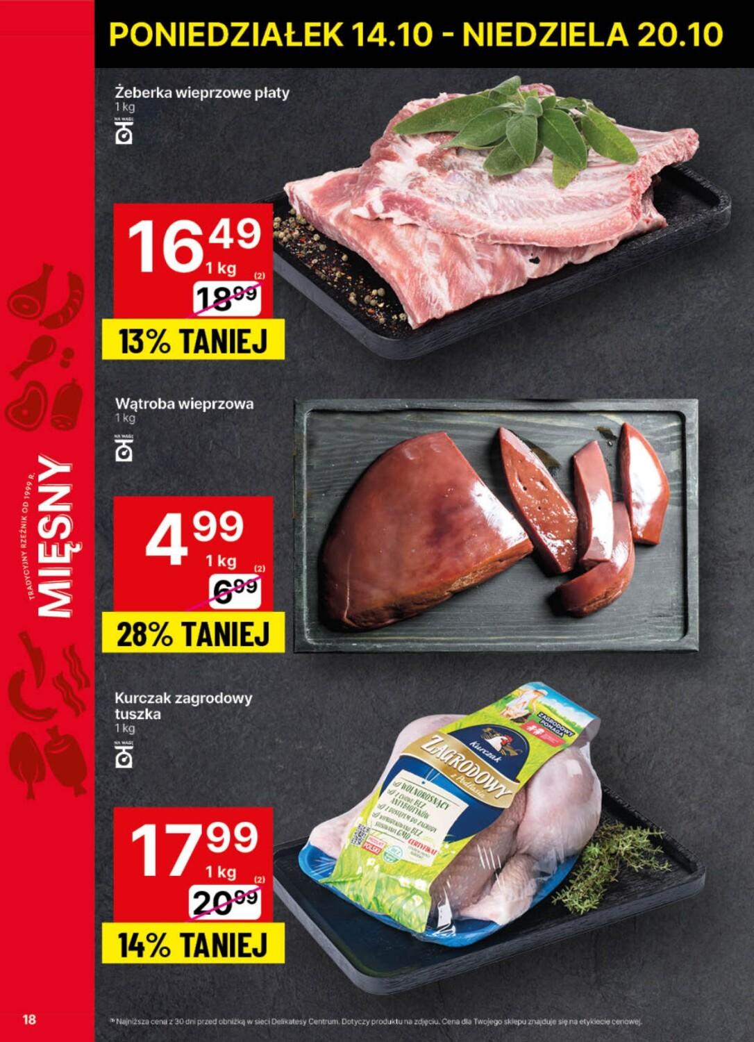 Gazetka promocyjna Delikatesy Centrum str. 18