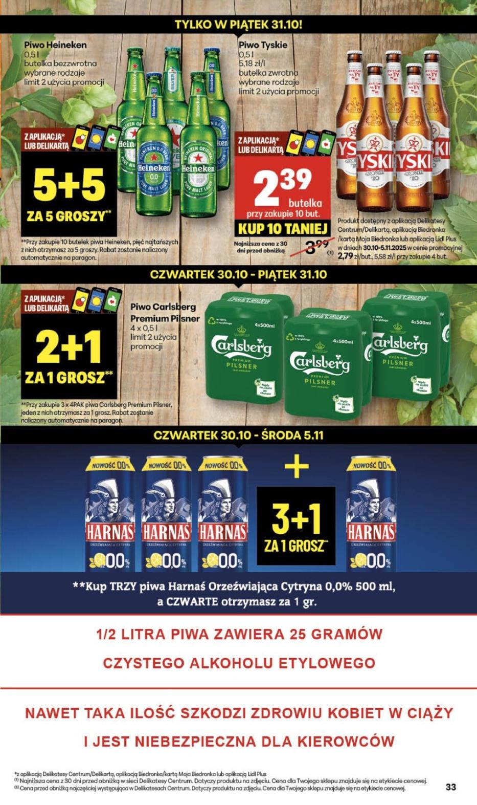 Gazetka promocyjna Delikatesy Centrum str. 33