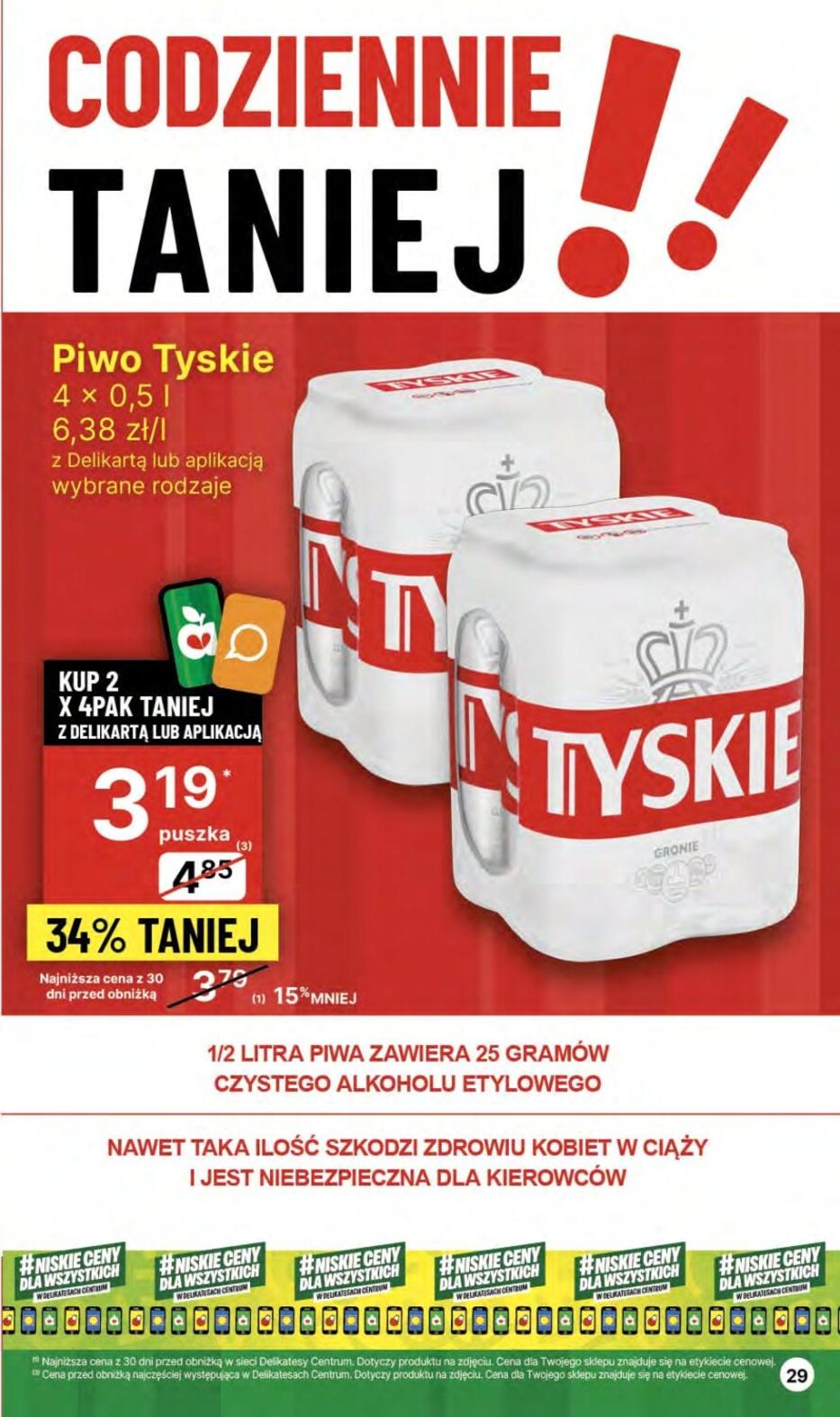 Gazetka promocyjna Delikatesy Centrum str. 29