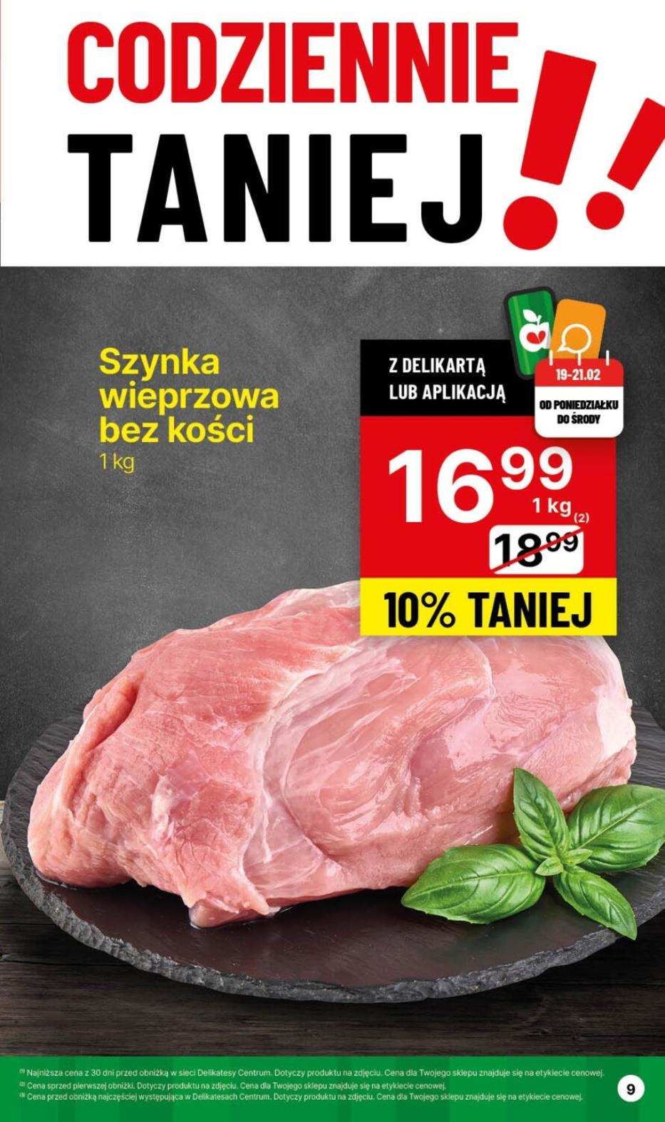 Gazetka promocyjna Delikatesy Centrum str. 9