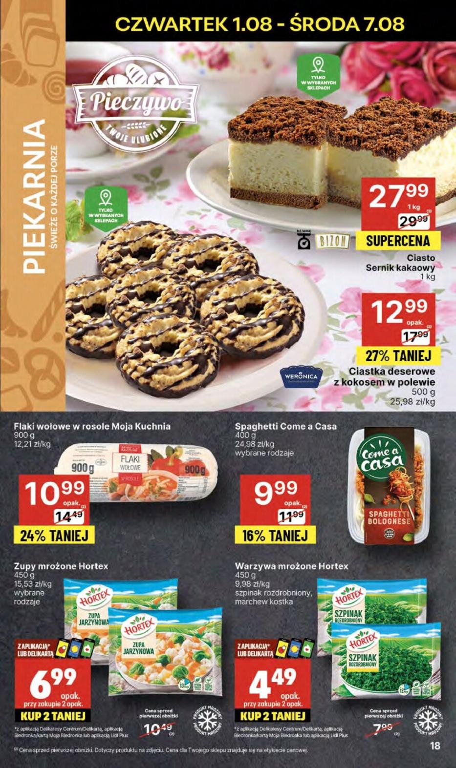 Gazetka promocyjna Delikatesy Centrum str. 18