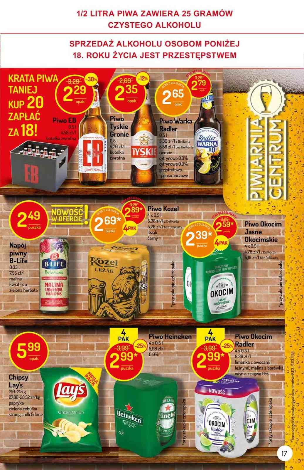 Gazetka promocyjna Delikatesy Centrum str. 17