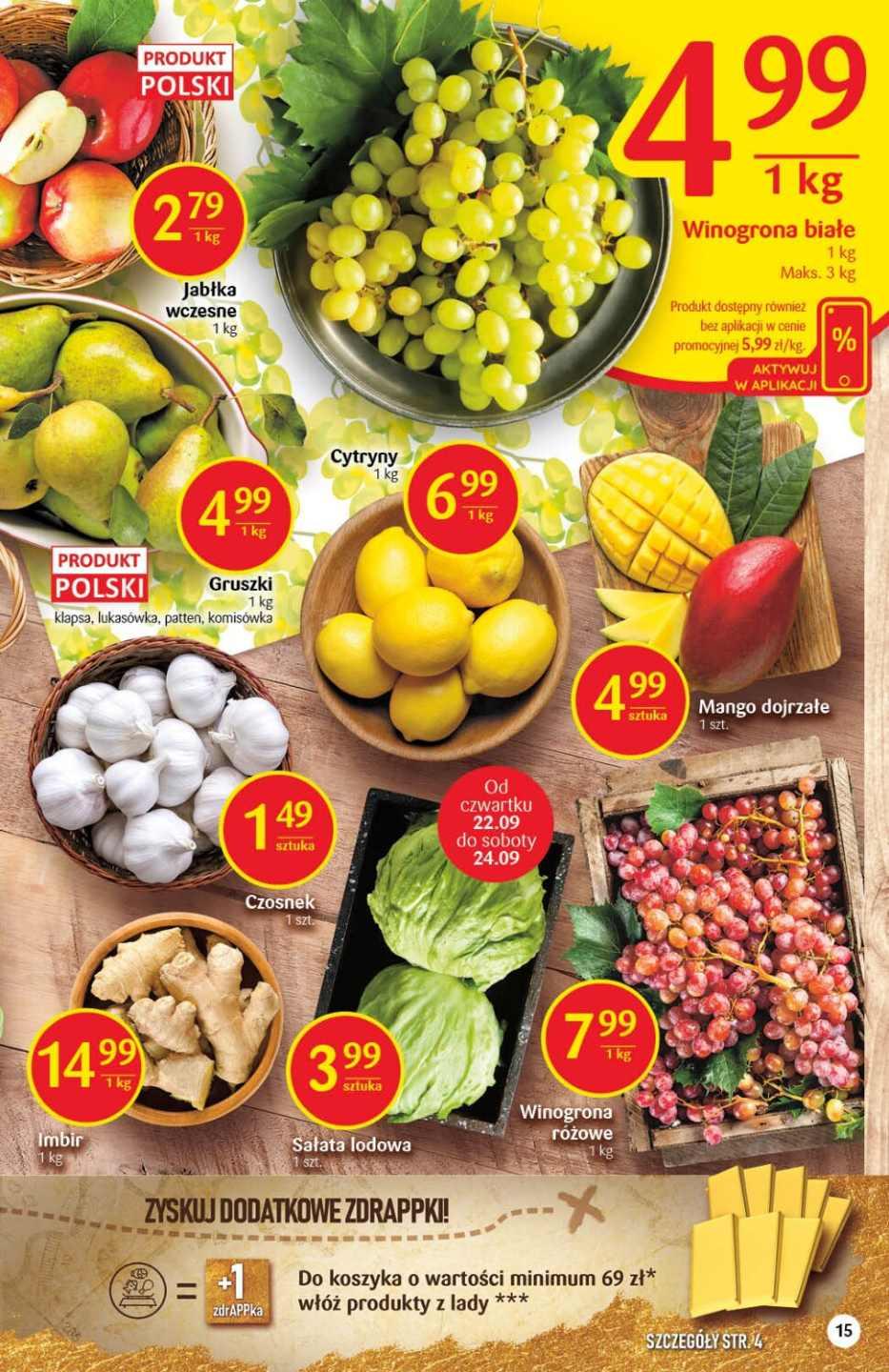 Gazetka promocyjna Delikatesy Centrum str. 15