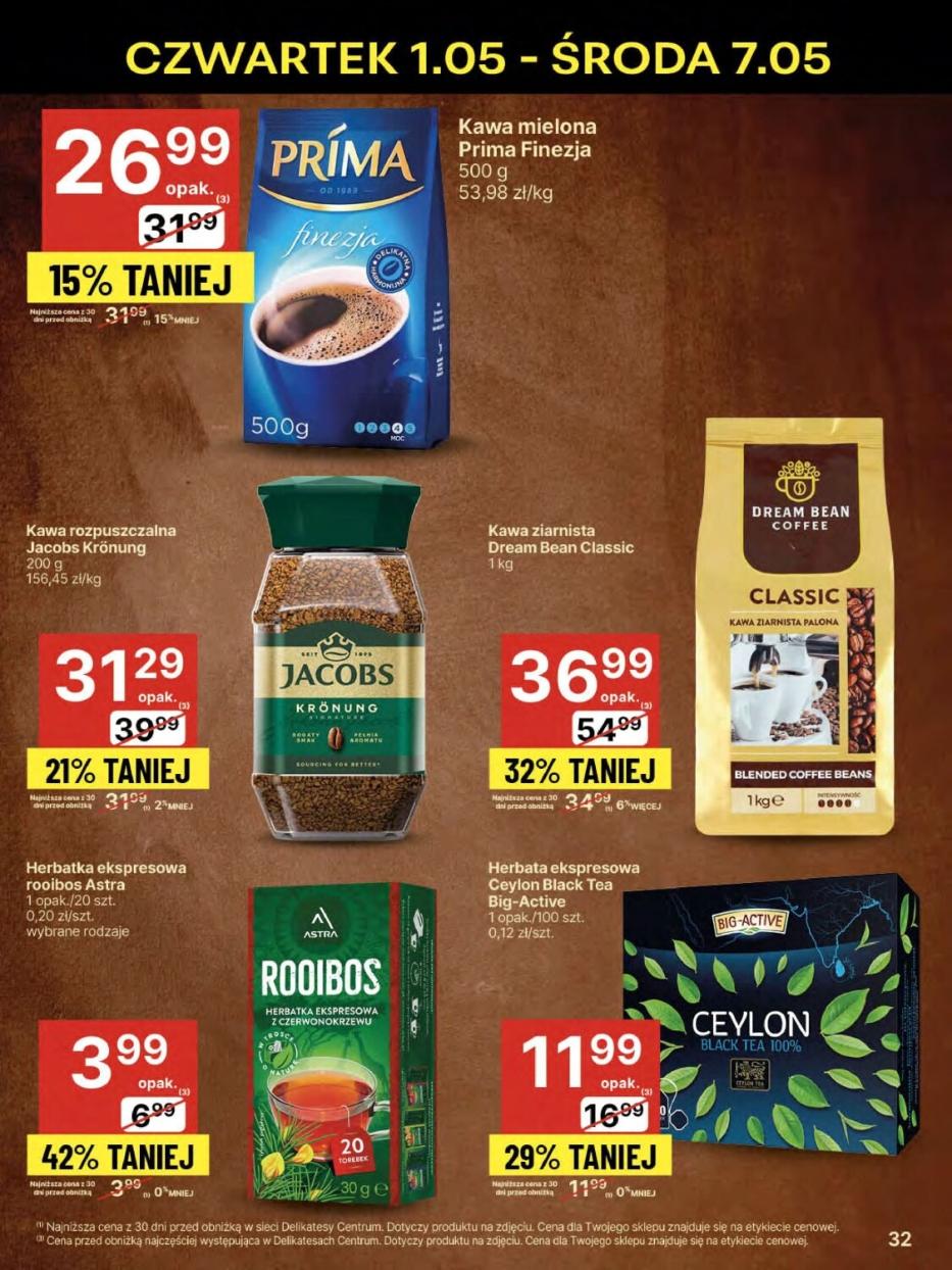 Gazetka promocyjna Delikatesy Centrum str. 32