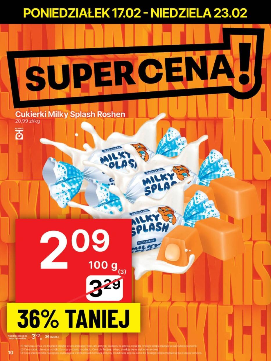 Gazetka promocyjna Delikatesy Centrum str. 10