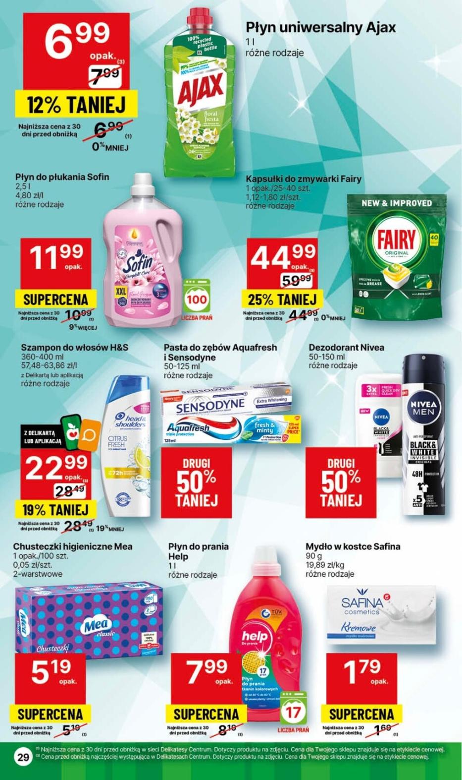 Gazetka promocyjna Delikatesy Centrum str. 29