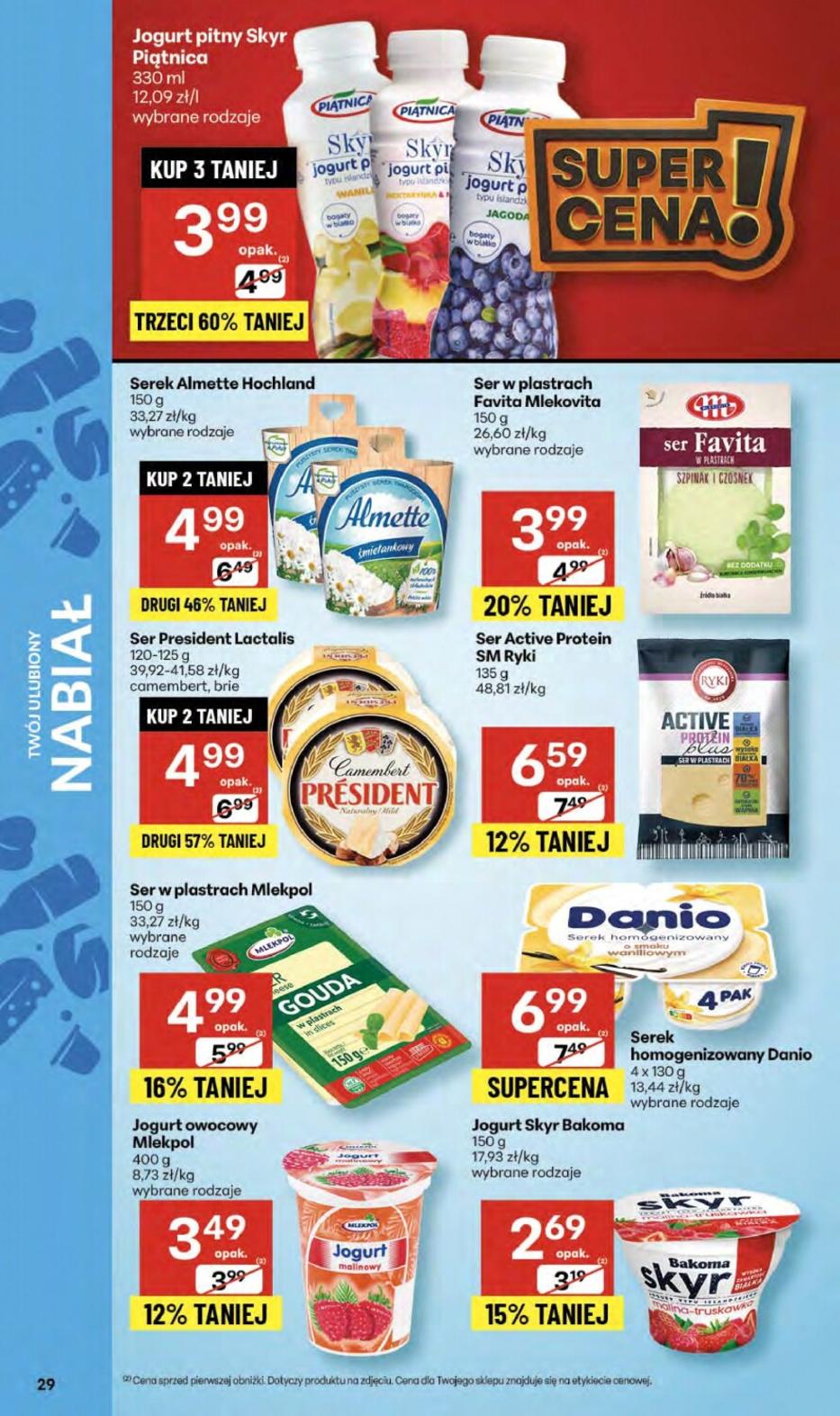 Gazetka promocyjna Delikatesy Centrum str. 29