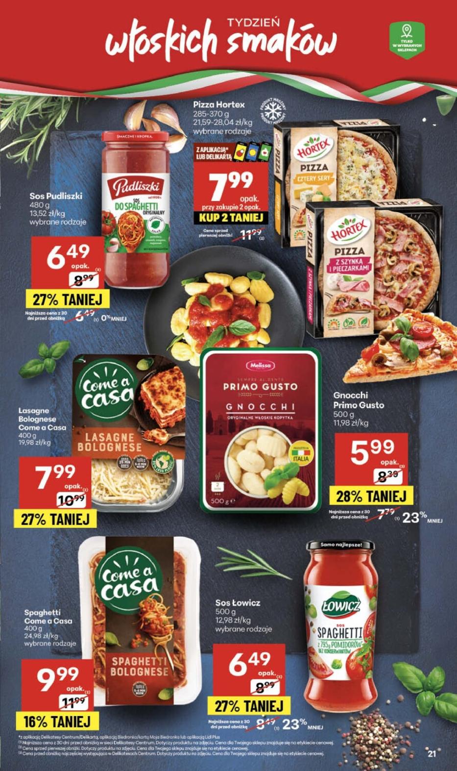 Gazetka promocyjna Delikatesy Centrum str. 21