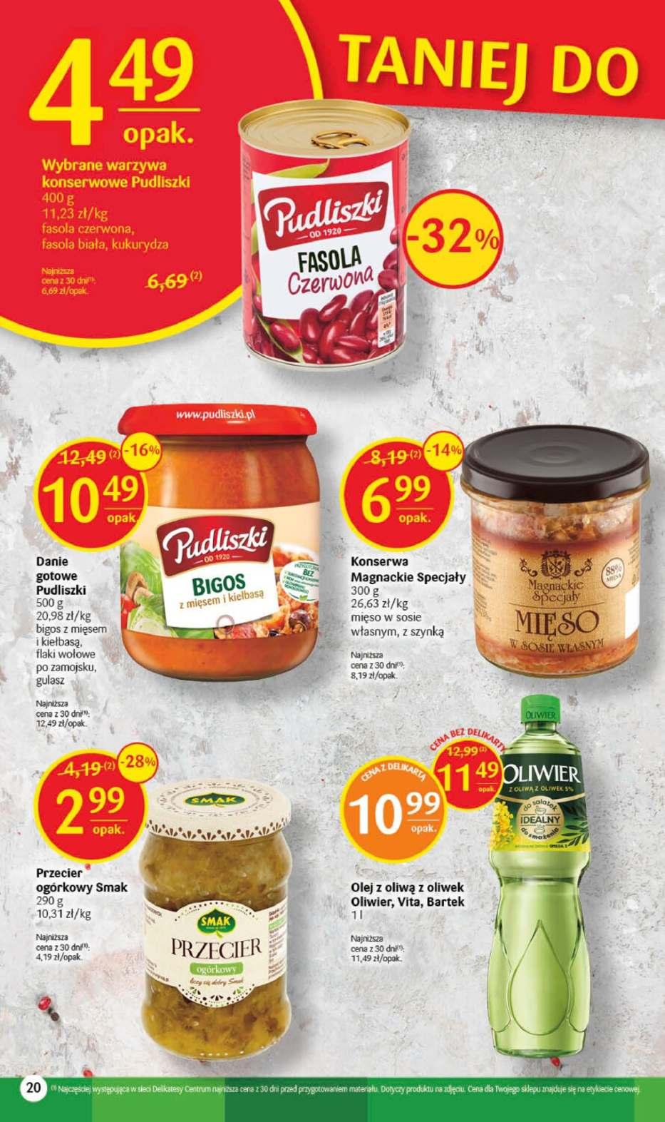 Gazetka promocyjna Delikatesy Centrum str. 20