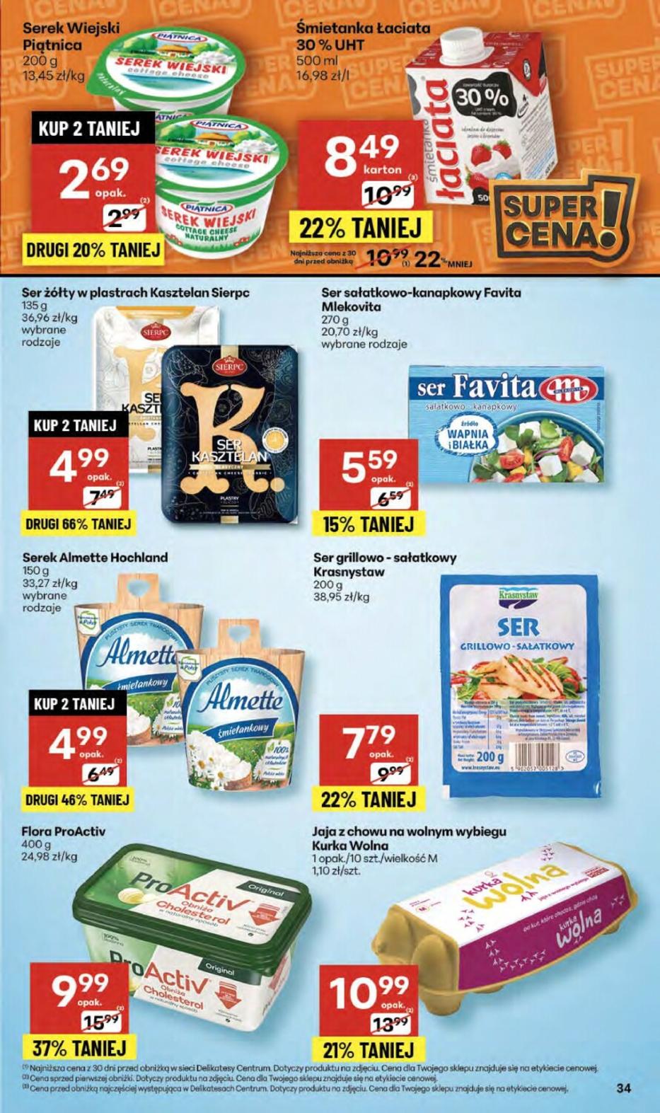 Gazetka promocyjna Delikatesy Centrum str. 34