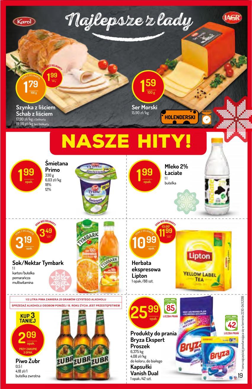Gazetka promocyjna Delikatesy Centrum str. 19