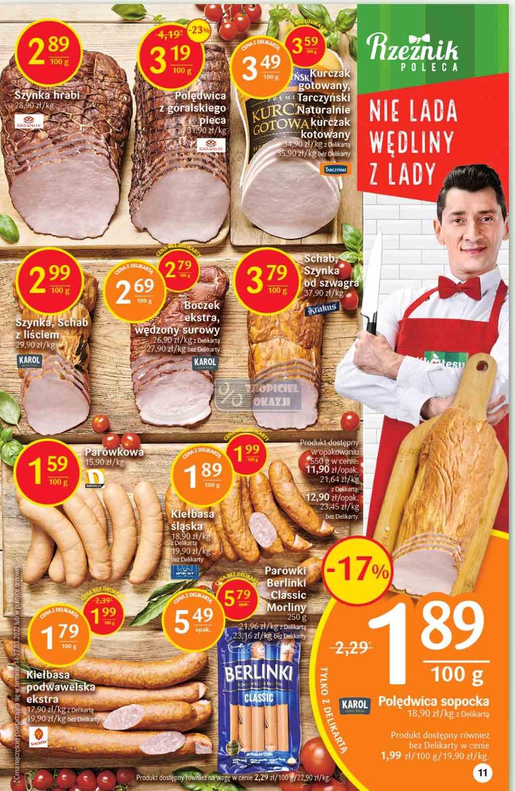 Gazetka promocyjna Delikatesy Centrum str. 11