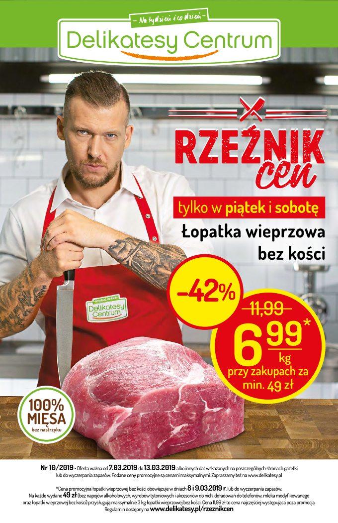 Gazetka promocyjna Delikatesy Centrum str. 1