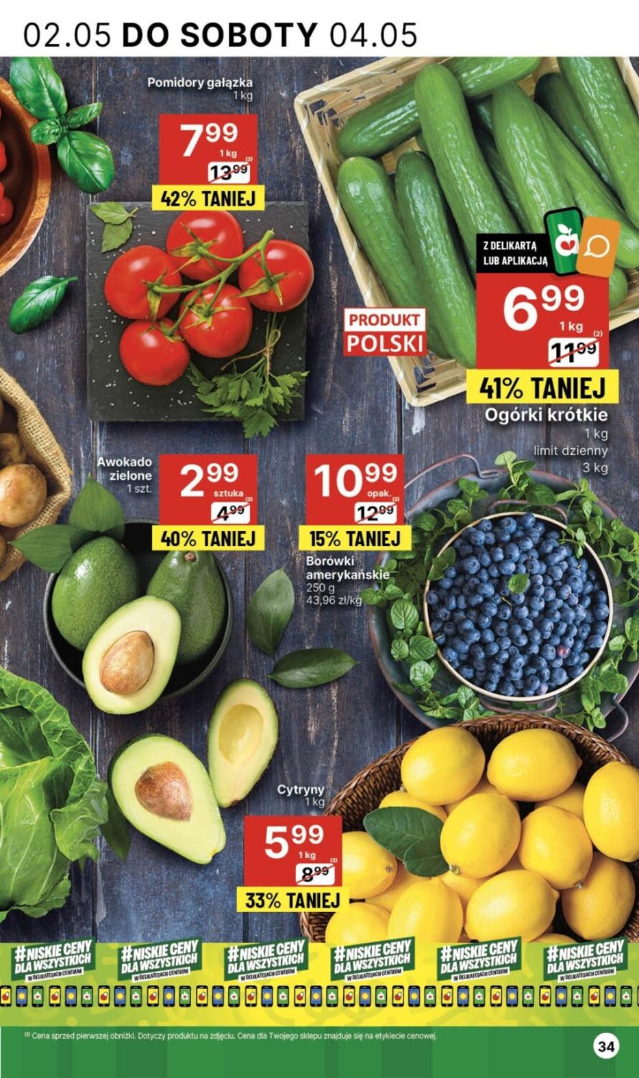 Gazetka promocyjna Delikatesy Centrum str. 34