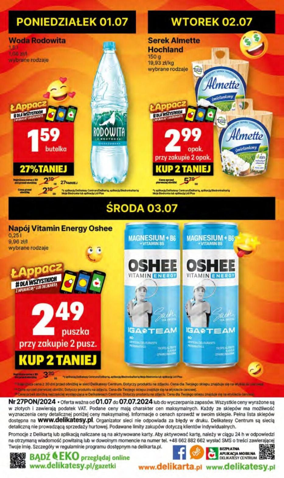 Gazetka promocyjna Delikatesy Centrum str. 32