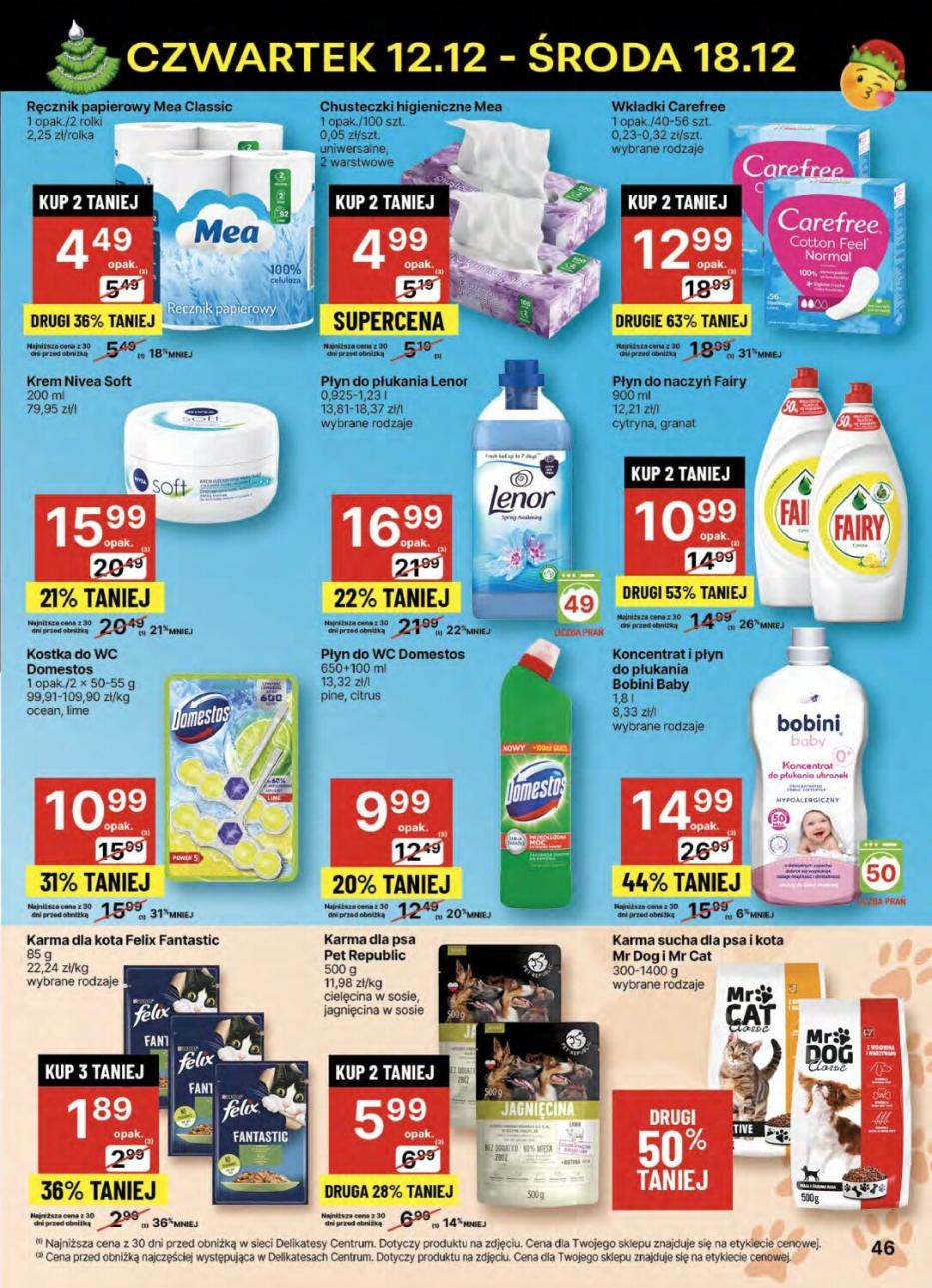 Gazetka promocyjna Delikatesy Centrum str. 46