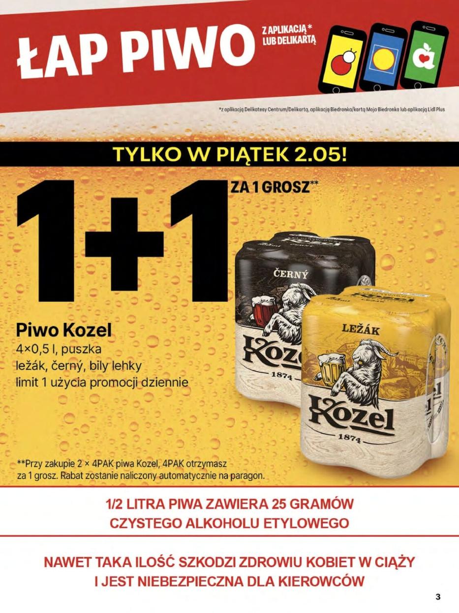 Gazetka promocyjna Delikatesy Centrum str. 3