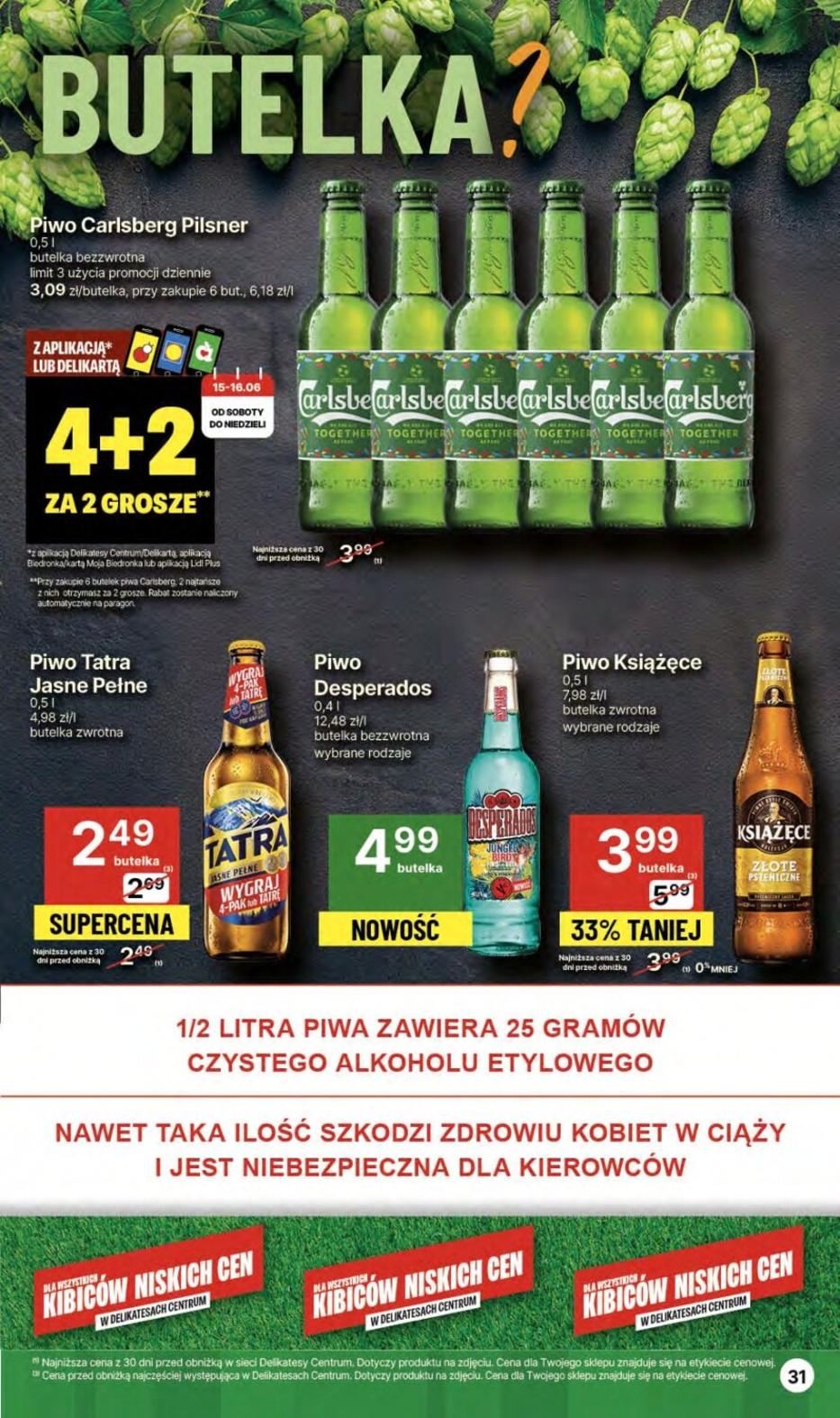 Gazetka promocyjna Delikatesy Centrum str. 31
