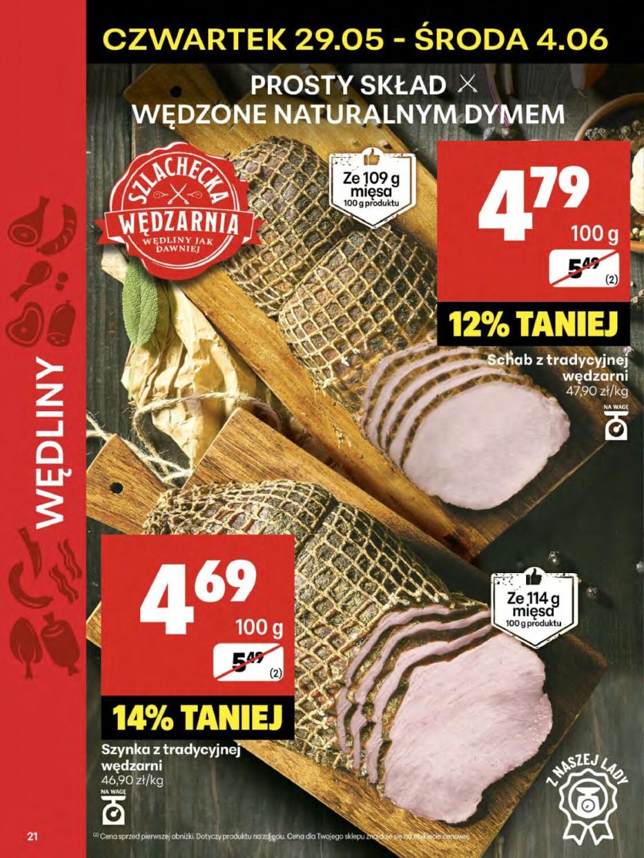 Gazetka promocyjna Delikatesy Centrum str. 21